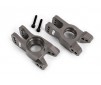 CARRIERS, STUB AXLE, 6061-T6 ALU. (DARK TITANIUM-ANODIZED) (L /R)