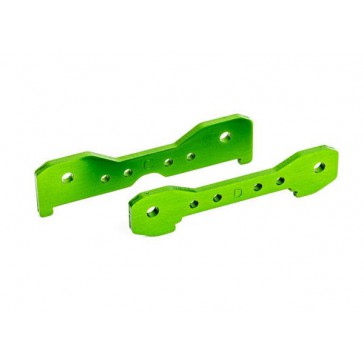 TIE BARS, REAR, 6061-T6 ALU. (GREEN-ANODIZED) (FITS SLEDGET)