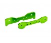 TIE BARS, REAR, 6061-T6 ALU. (GREEN-ANODIZED) (FITS SLEDGET)