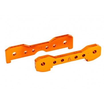 TIE BARS, FRONT, 6061-T6 ALU. (ORANGE-ANODIZED) (FITS SLEDGET)