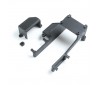 Rear Bulkhead Set, Aluminum Chassis: 22S