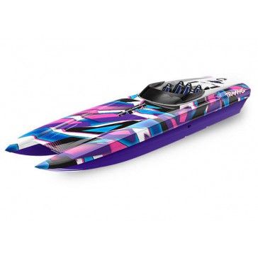 DCB M41 Catamaran Race Boat TQi TSM, PURPLE