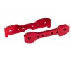TIE BARS, FRONT, 6061-T6 ALU. (RED-ANODIZED) (FITS SLEDGET)