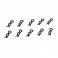 DISC... Body Clips, Mini (10)