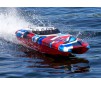 DCB M41 Catamaran Race Boat TQi TSM, RED/BLUE