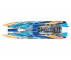 DISC.. DCB M41 Catamaran Race Boat TQi TSM, GREEN/BLUE