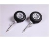 1700mm P51 red Tail - Landing Gear Set