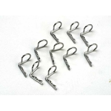 Body clip (mounting clip), angled, 90-degrees (10)