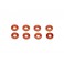 Shim 3x7x1mm (Orange/8pcs)