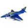 DISC.. Plane 64mm EDF serie : A4 (blue) PNP kit with battery