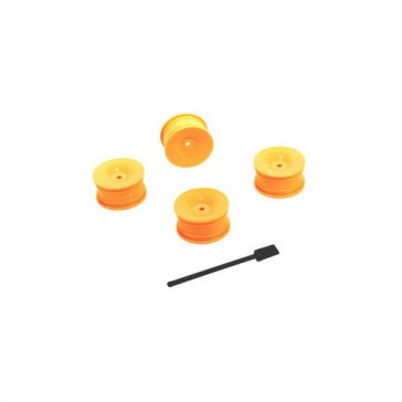 DISC.. M-Series Wheel Set (4 pcs) Orange