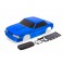 Body, Ford Mustang, Fox Body, blue (painted, decals applied) (include