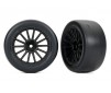 Tires & wheels-multi-spoke black, 2.0' ultra-wide slick - REAR (2)