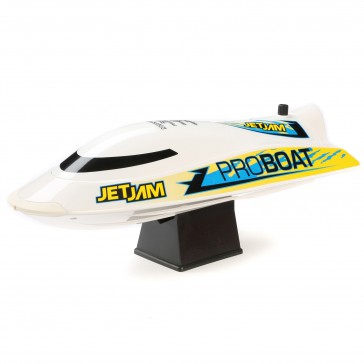 Jet Jam 12" Pool Racer, Brushed, White: RTR