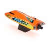 Jet Jam 12" Pool Racer, Brushed, Orange: RTR