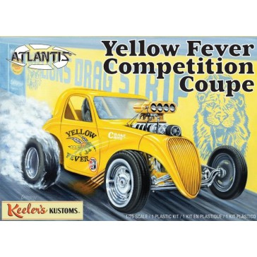 Yellow Fever Dragster Keelers 1/25