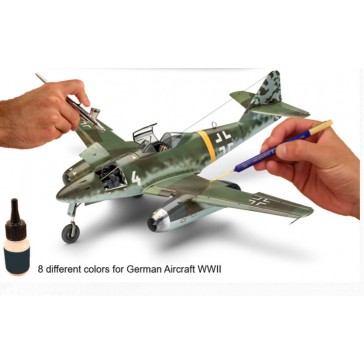 Model Color - German Aircraft WWII (8x 17ml)