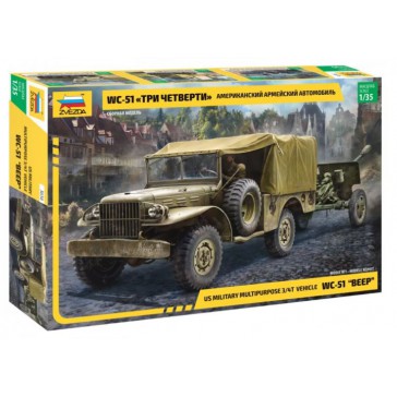 1/35 US MILITARY MULTIPURPOSE 3/4T VEHICLE WC-51 BEEP