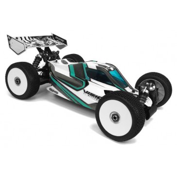 Vision clear 1/8 buggy body Mugen MBX8 Eco Pre-cut Electric