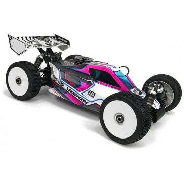 Vision clear 1/8 buggy body Mugen MBX8 Pre-cut Nitro