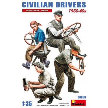 Civilian Drivers 30-40 1/35