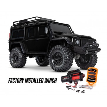 TRX-4 Land Rover Defender Crawler with winch BLACK