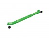 Steering link, 6061-T6 aluminum (green-anodized)/ servo horn, metal/