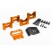 Mount, center differential carrier, 6061-T6 aluminum (orange-anodized