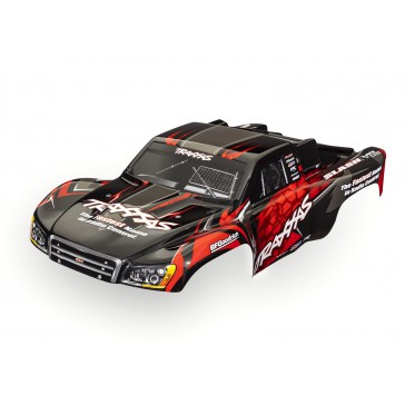 Body, Slash VXL 2WD (also fits Slash 4X4), red (painted, decals appli