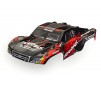 Body, Slash VXL 2WD (also fits Slash 4X4), red (painted, decals appli