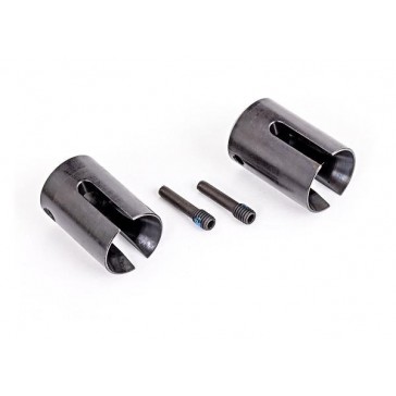 Drive cup, steel, extreme heavy duty (2)/ 4x17mm screw pins, heavy du