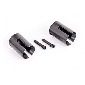 Drive cup, steel, extreme heavy duty (2)/ 4x17mm screw pins, heavy du