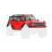 Body, Ford Bronco (2021), complete, red (includes grille, side mirror