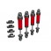 Shocks, GTM, 6061-T6 aluminum (red-anodized) (fully assembled w/o spr