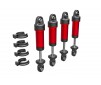 Shocks, GTM, 6061-T6 aluminum (red-anodized) (fully assembled w/o spr