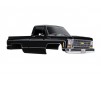 Body, Chevrolet K10 Truck (1979), complete, black (painted, decals ap