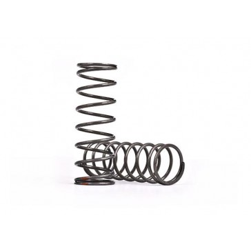 Springs, shock, medium (natural finish) (GTX) (2.899 rate, orange str