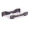 Tie bars, rear, 7075-T6 aluminum (dark titanium-anodized) (fits Sledg