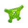 Shock tower, rear, 7075-T6 aluminum (green-anodized) (fits Sledge)