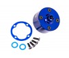 Carrier, differential (aluminum, blue-anodized)/ differential bushing