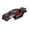 Body, Rustler (also fits Rustler VXL), red & black (painted, decals a