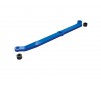 Steering link, 6061-T6 aluminum (blue-anodized)/ servo horn, metal/ s