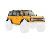 Body, Ford Bronco, complete, Cyber Orange (includes grille, side mirr