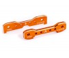 Tie bars, front, 7075-T6 aluminum (orange-anodized) (fits Sledge)