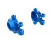 Steering blocks, 6061-T6 aluminum (blue-anodized) (left & right)/ 2.5