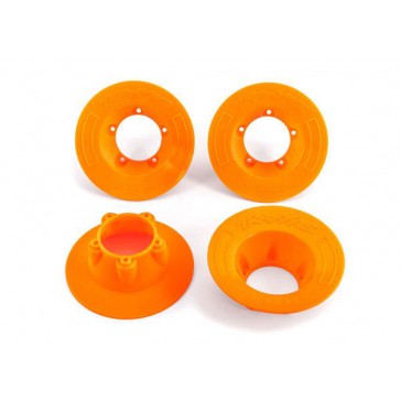 Wheel covers, orange (4) (fits 9572 wheels)