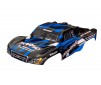 Body, Slash 2WD (also fits Slash VXL & Slash 4X4), blue (painted, dec