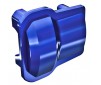 Axle cover, 6061-T6 aluminum (blue-anodized) (2)/ 1.6x12mm BCS (with