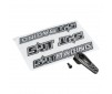 Servo Horn Offset Black (25 Teeth)