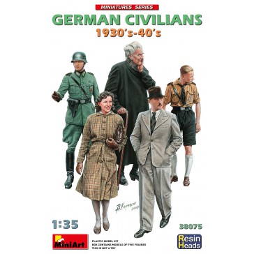 German Civilians 1930-'40 Res. 1/35